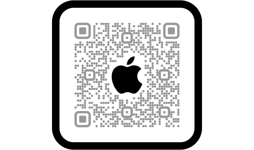 QRコードをスキャンしてApple Store Appで購入できます
